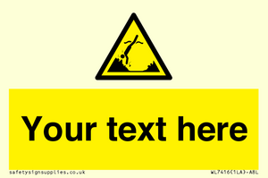 Custom Warning submerged objects